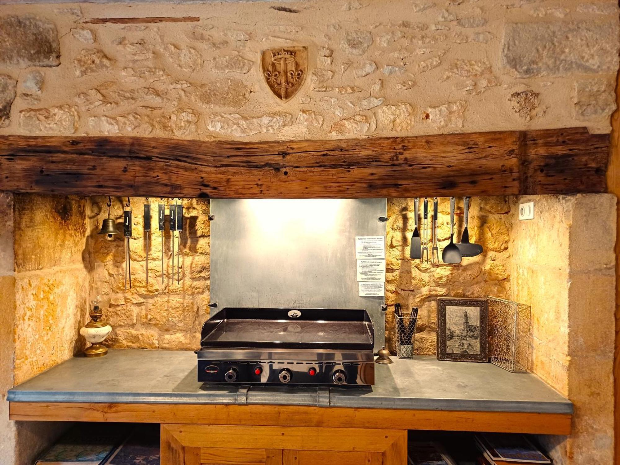 Au Pied Du Chateau - 5 A 11 Personnes - Baignade-Canoe-Piste Cyclable A 100 M Castelnaud-la-Chapelle Exterior foto