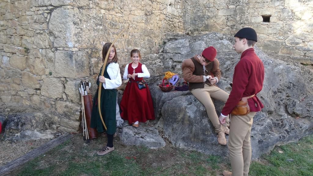 Au Pied Du Chateau - 5 A 11 Personnes - Baignade-Canoe-Piste Cyclable A 100 M Castelnaud-la-Chapelle Exterior foto